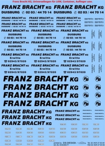 Franz Bracht KG Schwertransporte, Universalbogen für LKW-Container-Auflieger, versch. Größen